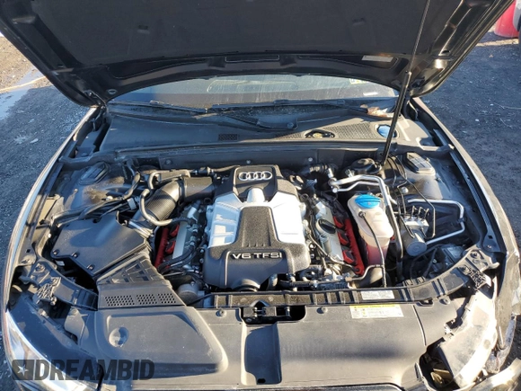 2014 Audi S5 Premium Plus with VIN WAUCGAFR8EA069098, listed as a Copart auction lot 42747945 with 90,719 mi miles and Salvage Title. Bid and sale history available at carsss.com. Image 11.