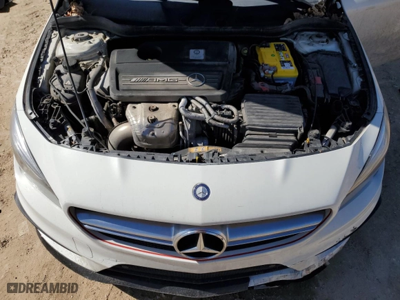 2014 Mercedes-Benz CLA-Class CLA 45 AMG with VIN WDDSJ5CB0EN060151, listed as a Copart auction lot 43410995 with 44,814 mi miles and Salvage Title. Bid and sale history available at carsss.com. Image 13.