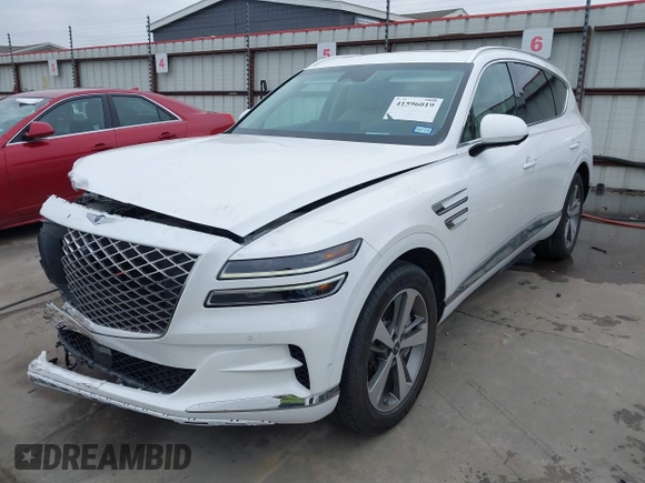 2023 Genesis GV80 с VIN KMUHCESCXPU114991, выставлен на аукционе IAAI как лот 41596019 с пробегом 31 787 миль миль и . История ставок и продаж доступна на DreamBid. Изображение 2.