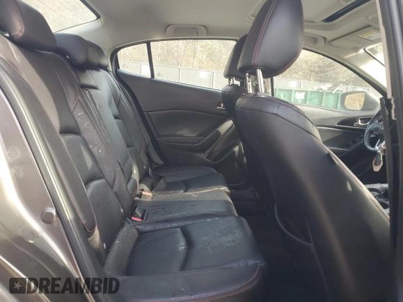 2015 Mazda 3 i Grand Touring with VIN 3MZBM1W77FM126740, listed as a Copart auction lot 78820304 with 94,453 mi miles and Salvage Title. Bid and sale history available at DreamBid. Image 10.