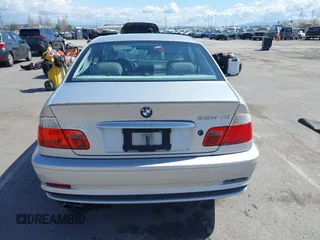 2002 BMW 3 Series 325Ci with VIN WBABN33452PG57400, listed as a IAAI auction lot 41947295 with 230,196 mi miles and . Bid and sale history available at DreamBid. Image 16.