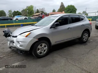 2012 Nissan Rogue S with VIN JN8AS5MV9CW713891, listed as a Copart auction lot 61787745 with 60,511 mi miles and Salvage title. Bid and sale history available at DreamBid. Image 1.