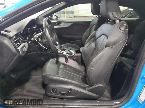 2022 Audi A5 S line Premium Plus z VIN WAUTAAF55NA018589, wystawiony jako Copart lot #85519824 z przebiegiem 29 752 mil mil oraz Szkoda całkowita • Salvage title. Historia ofert i sprzedaży dostępna na DreamBid. Obrazek 7.