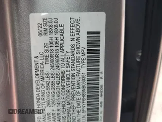 2022 Honda Pilot TrailSport z VIN 5FNYF6H89NB060351, wystawiony jako Copart lot #53671515 z przebiegiem 43 869 mil mil oraz Szkoda całkowita • Salvage title. Historia ofert i sprzedaży dostępna na DreamBid. Obrazek 14.
