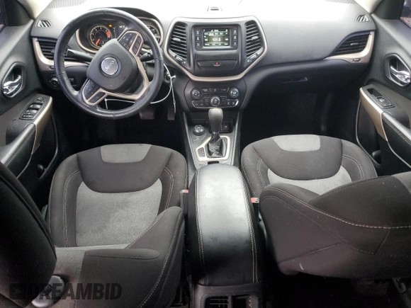 2018 Jeep Cherokee Latitude with VIN 1C4PJMCB8JD523356, listed as a Copart auction lot 58819505 with 107,182 mi miles and Salvage title. Bid and sale history available at DreamBid. Image 8.