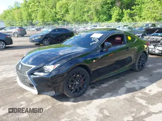 2016 Lexus RC with VIN JTHSE5BC3G5006739, listed as a IAAI auction lot 42149914 with 97,244 mi miles. Bid and sale history available at carsss.com. Image 2.