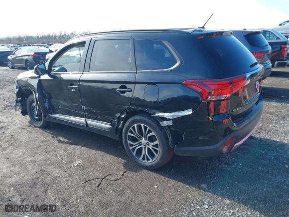 2016 Mitsubishi Outlander SE with VIN JA4AD3A36GZ020384, listed as a IAAI auction lot 41842844 with 93,690 mi miles. Bid and sale history available at carsss.com. Image 3.