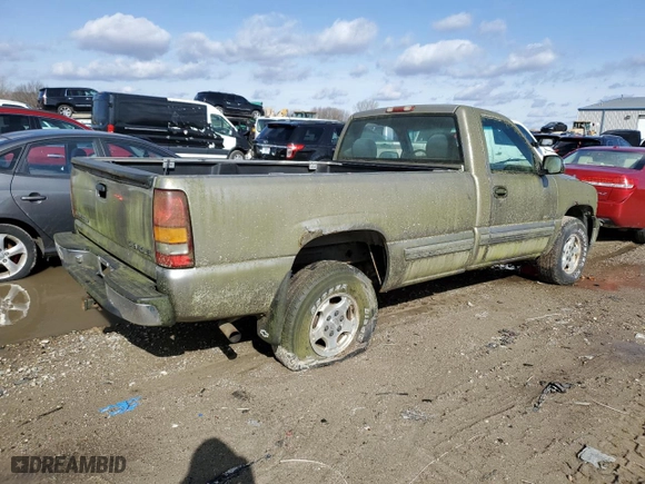2000 Chevrolet Silverado 1500 LS with VIN 1GCEK14T2YE125042, listed as a Copart auction lot 51515035 with 174,336 mi miles and Clean Title. Bid and sale history available at carsss.com. Image 3.