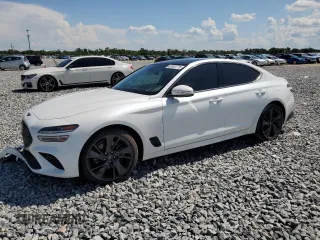 2023 Genesis G70 2.0T с VIN KMTG34TA2PU108285, выставлен на аукционе Copart как лот 62463775 с пробегом 49 422 миль миль и На запчасти • Non repairable. История ставок и продаж доступна на DreamBid. Изображение 1.