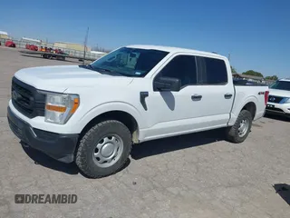 2022 Ford F-150 XL with VIN 1FTFW1E53NFA27670, listed as a IAAI auction lot 41976233 with 116,691 mi miles. Bid and sale history available at carsss.com. Image 14.