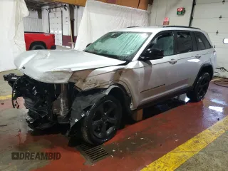 2023 Jeep Grand Cherokee Altitude with VIN 1C4RJGAGXPC580018, listed as a Copart auction lot 54586195 with Not provided miles and Salvage title. Bid and sale history available at DreamBid. Image 1.