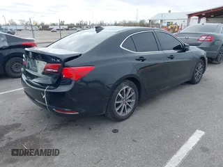2019 Acura TLX with VIN 19UUB1F3XKA000234, listed as a IAAI auction lot 41363791 with 82,276 mi miles. Bid and sale history available at carsss.com. Image 4.