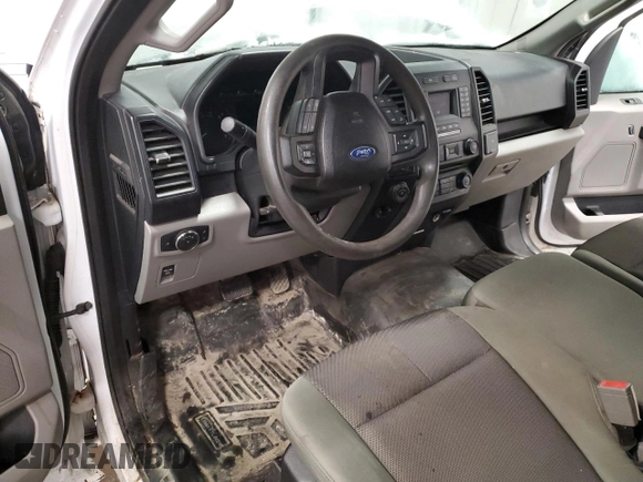 2018 Ford F-150 XL с VIN 1FTNF1E5XJKC04972, выставлен на аукционе Copart как лот 50658055 с пробегом Не указан миль и Списание • Salvage title. История ставок и продаж доступна на DreamBid. Изображение 8.
