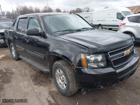 2008 Chevrolet Avalanche LT w/1LT with VIN 3GNFK12358G171634, listed as a IAAI auction lot 41865073 with 177,623 mi miles. Bid and sale history available at carsss.com. Image 1.