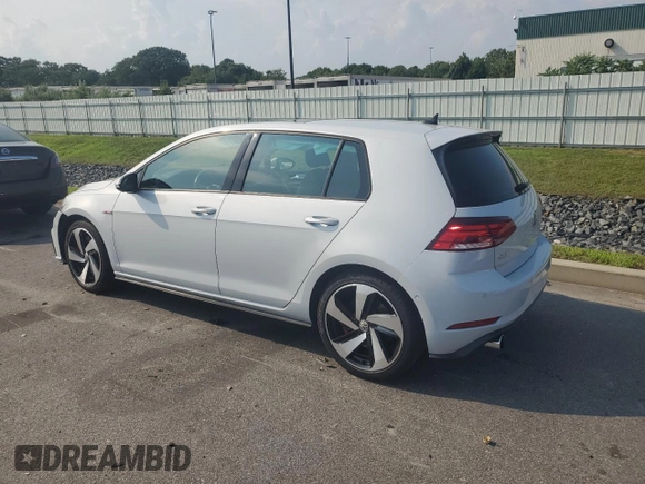 2018 Volkswagen GTI S with VIN 3VW447AU6JM296850, listed as a Copart auction lot 62010284 with 76,138 mi miles and Non Repairable. Bid and sale history available at DreamBid. Image 2.