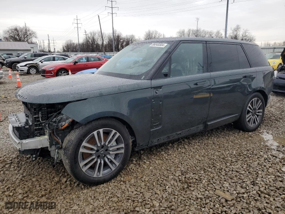 2024 Land Rover Range Rover SE with VIN SALKPBE99RA216985, listed as a Copart auction lot 86048504 with 0 mi miles and Salvage Title. Bid and sale history available at carsss.com. Image 1.