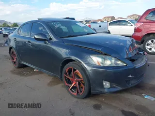 2008 Lexus IS 250 with VIN JTHCK262985019283, listed as a IAAI auction lot 40180631 with Not provided miles and . Bid and sale history available at DreamBid. Image 1.