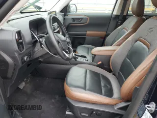 2023 Ford Bronco Sport Outer Banks z VIN 3FMCR9C6XPRD86181, wystawiony jako Copart lot #53264485 z przebiegiem 22 464 mil mil oraz Szkoda całkowita • Salvage title. Historia ofert i sprzedaży dostępna na DreamBid. Obrazek 7.