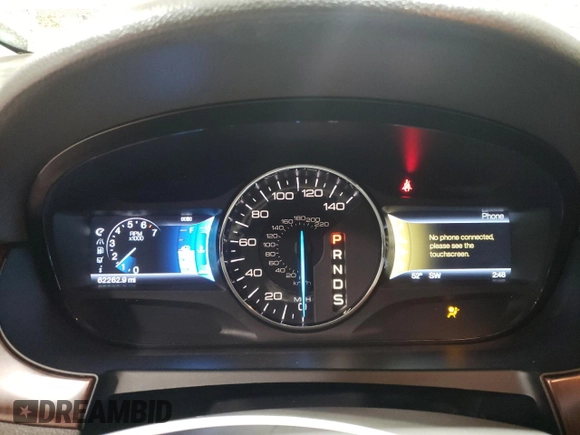 2013 Ford Edge Limited with VIN 2FMDK3KC4DBE37648, listed as a Copart auction lot 83949454 with 62,262 mi miles and Salvage Title. Bid and sale history available at DreamBid. Image 9.