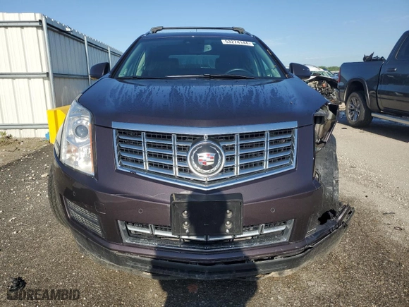 2015 Cadillac SRX Luxury Collection with VIN 3GYFNEE37FS524771, listed as a Copart auction lot 53274144 with 39,348 mi miles and Salvage Title. Bid and sale history available at carsss.com. Image 5.