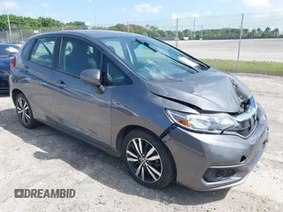 2019 Honda Fit EX with VIN 3HGGK5H87KM735382, listed as a IAAI auction lot 41972963 with 119,006 mi miles and . Bid and sale history available at DreamBid. Image 1.
