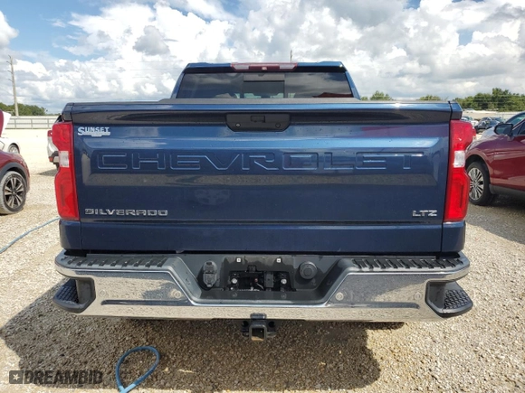 2019 Chevrolet Silverado 1500 LTZ with VIN 1GCPWEED3KZ394937, listed as a Copart auction lot 73764794 with 77,355 mi miles and Non Repairable. Bid and sale history available at carsss.com. Image 6.