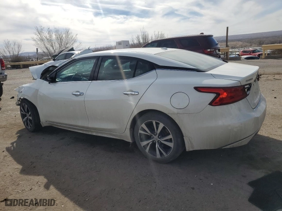 2018 Nissan Maxima S with VIN 1N4AA6AP3JC400396, listed as a Copart auction lot 47595135 with 0 mi miles and Salvage Title. Bid and sale history available at carsss.com. Image 2.