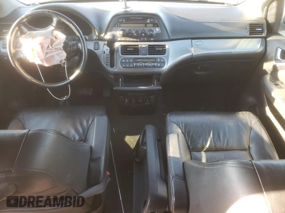 2005 Honda Odyssey TOURING with VIN 5FNRL38875B129436, listed as a Copart auction lot 89017365 with 0 mi miles and Salvage Title. Bid and sale history available at carsss.com. Image 8.