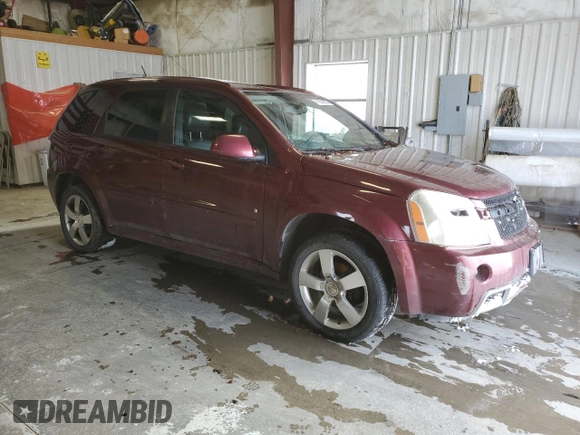 2008 Chevrolet Equinox Sport with VIN 2CNDL037486281381, listed as a Copart auction lot 41649385 with 218,098 mi miles and Clean Title. Bid and sale history available at carsss.com. Image 4.