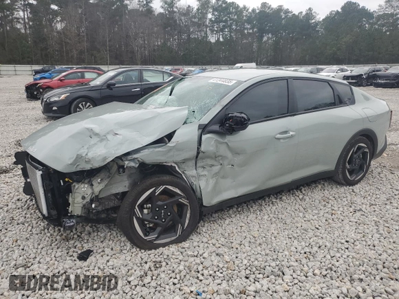 2025 Kia K4 EX with VIN 3KPFU4DE2SE014763, listed as a Copart auction lot 41344835 with 0 mi miles and Salvage Title. Bid and sale history available at carsss.com. Image 1.