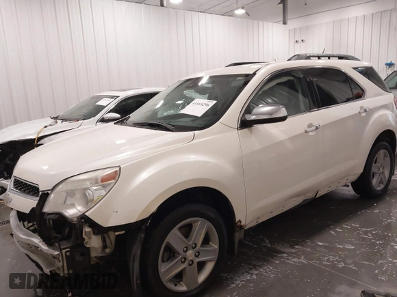 2015 Chevrolet Equinox LTZ with VIN 1GNALDEK1FZ106353, listed as a IAAI auction lot 41665296 with 257,617 mi miles. Bid and sale history available at carsss.com. Image 6.