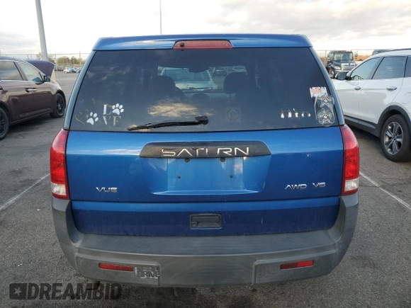 2005 Saturn VUE with VIN 5GZCZ63405S809707, listed as a Copart auction lot 78993604 with 244,681 mi miles and Salvage Title. Bid and sale history available at carsss.com. Image 6.