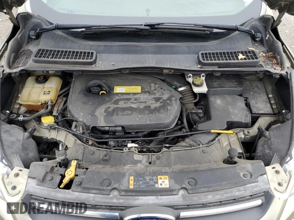 2013 Ford Escape SE with VIN 1FMCU0GX2DUC45476, listed as a Copart auction lot 51909325 with 91,185 mi miles and Salvage title. Bid and sale history available at DreamBid. Image 11.