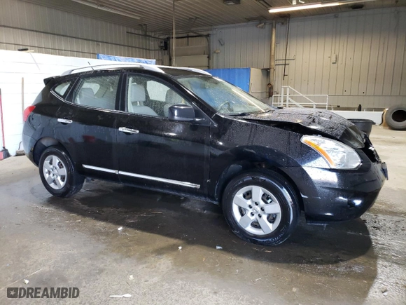 2014 Nissan Rogue Select S with VIN JN8AS5MV9EW200482, listed as a Copart auction lot 71258654 with 141,004 mi miles and Salvage Title. Bid and sale history available at carsss.com. Image 4.