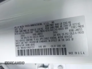 2024 Mazda CX-50 Premium z VIN 7MMVABDY3RN207237, wystawiony jako IAAI lot #41044580 z przebiegiem 3381 mil mil oraz . Historia ofert i sprzedaży dostępna na DreamBid. Obrazek 9.