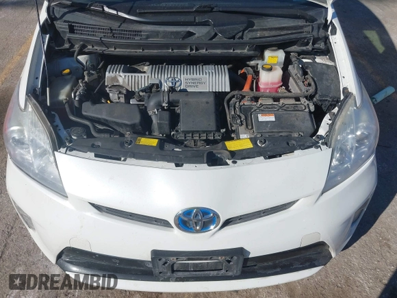 2013 Toyota Prius One with VIN JTDKN3DU9D5596078, listed as a IAAI auction lot 41605101 with 183,041 mi miles. Bid and sale history available at carsss.com. Image 10.