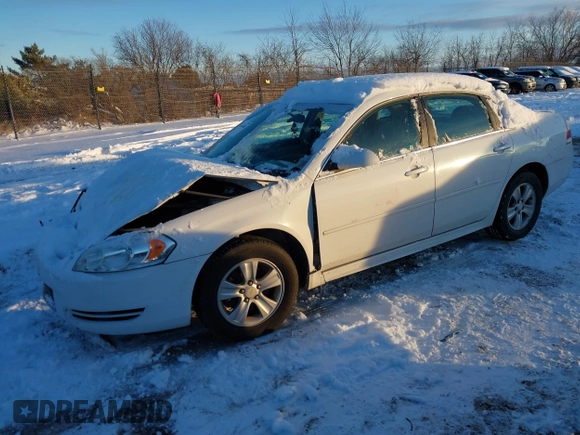 2014 Chevrolet Impala LS with VIN 2G1WA5E39E1171292, listed as a IAAI auction lot 41126083 with Not provided miles and . Bid and sale history available at DreamBid. Image 2.