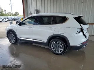 2022 Hyundai Santa Fe Hybrid SEL Premium with VIN KM8S3DA15NU033599, listed as a Copart auction lot 47402664 with 29,728 mi miles. Bid and sale history available at carsss.com. Image 2.