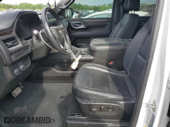2021 Chevrolet Tahoe LT z VIN 1GNSCNKD0MR418886, wystawiony jako Copart lot #54391335 z przebiegiem 94 264 mil mil oraz Szkoda całkowita • Salvage title. Historia ofert i sprzedaży dostępna na DreamBid. Obrazek 7.