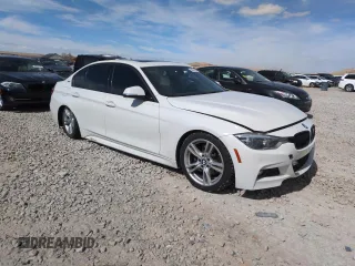 2018 BMW 3 Series 330e iPerformance with VIN WBA8E1C59JA756629, listed as a Copart auction lot 49061185 with 82,420 mi miles and Salvage Title. Bid and sale history available at carsss.com. Image 4.