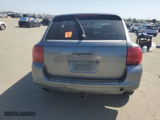 2006 Porsche Cayenne with VIN WP1AA29PX6LA21067, listed as a Copart auction lot 52188495 with 0 mi miles and Salvage Title. Bid and sale history available at carsss.com. Image 6.