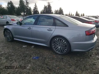 2018 Audi A6 Sport with VIN WAUF3AFC9JN046422, listed as a Copart auction lot 84331714 with 101,016 mi miles and Salvage Title. Bid and sale history available at carsss.com. Image 2.