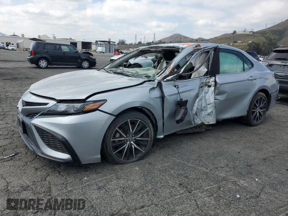 2021 Toyota Camry SE Nightshade with VIN 4T1G11AK2MU406034, listed as a Copart auction lot 54873475 with 64,354 mi miles and Clean Title. Bid and sale history available at carsss.com. Image 1.