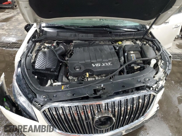 2014 Buick LaCrosse Premium I with VIN 1G4GD5G39EF110304, listed as a Copart auction lot 57483285 with 127,301 mi miles and Salvage title. Bid and sale history available at DreamBid. Image 11.