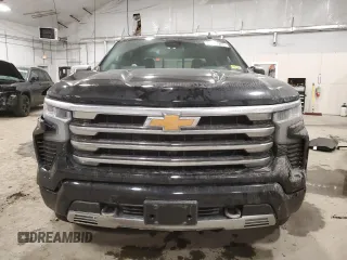 2024 Chevrolet Silverado 1500 High Country with VIN 1GCUDJEL1RZ168530, listed as a Copart auction lot 47523285 with 12,263 mi miles and Salvage Title. Bid and sale history available at DreamBid. Image 5.