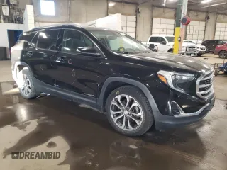 2018 GMC Terrain SLT with VIN 3GKALVEXXJL149278, listed as a Copart auction lot 43474335 with 111,131 mi miles and Salvage Title. Bid and sale history available at carsss.com. Image 4.