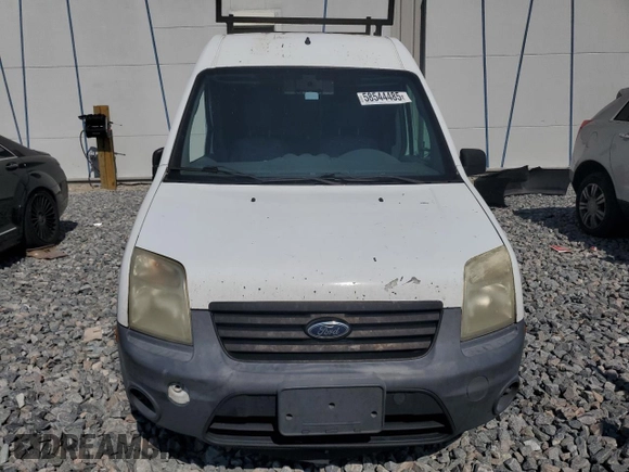 2011 Ford Transit Connect XL with VIN NM0LS7AN6BT057165, listed as a Copart auction lot 58544485 with 253,855 mi miles and Salvage title. Bid and sale history available at DreamBid. Image 5.
