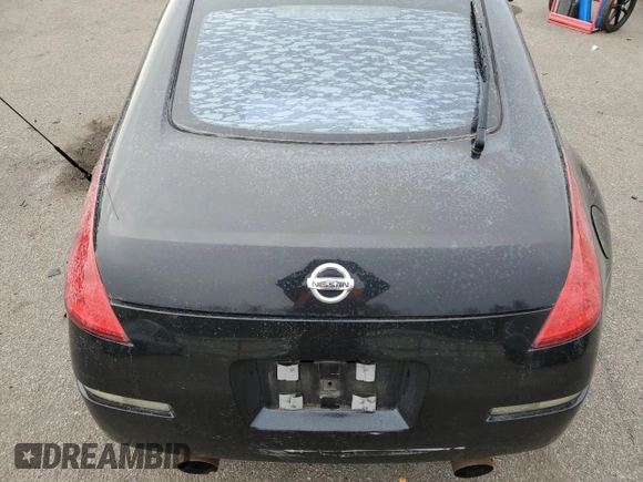 2004 Nissan 350Z Touring with VIN JN1AZ34D84T162054, listed as a Copart auction lot 88550725 with 116,152 mi miles and Salvage Title. Bid and sale history available at carsss.com. Image 10.