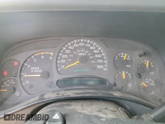 2005 GMC Sierra 2500HD SLT z VIN 1GTHK23205F964169, wystawiony jako Copart lot #42234625 z przebiegiem 304 832 mil mil oraz Szkoda całkowita • Salvage title. Historia ofert i sprzedaży dostępna na DreamBid. Obrazek 9.