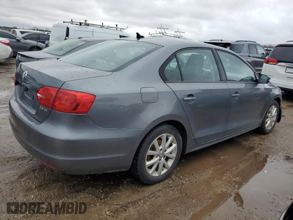 2012 Volkswagen Jetta SE with VIN 3VWDX7AJ3CM406558, listed as a Copart auction lot 47367825 with 163,613 mi miles and Salvage title. Bid and sale history available at DreamBid. Image 3.